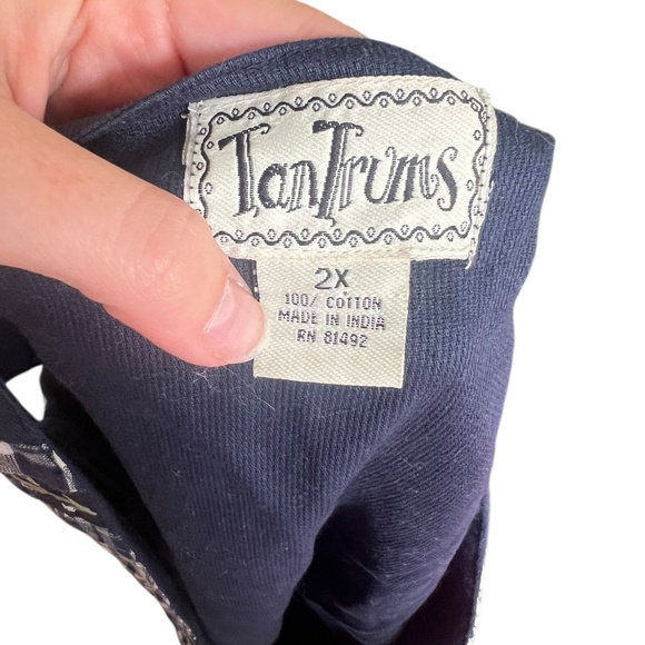 Vintage Layered Cottagecore Quilted Vest 2X - Picture 2 of 4